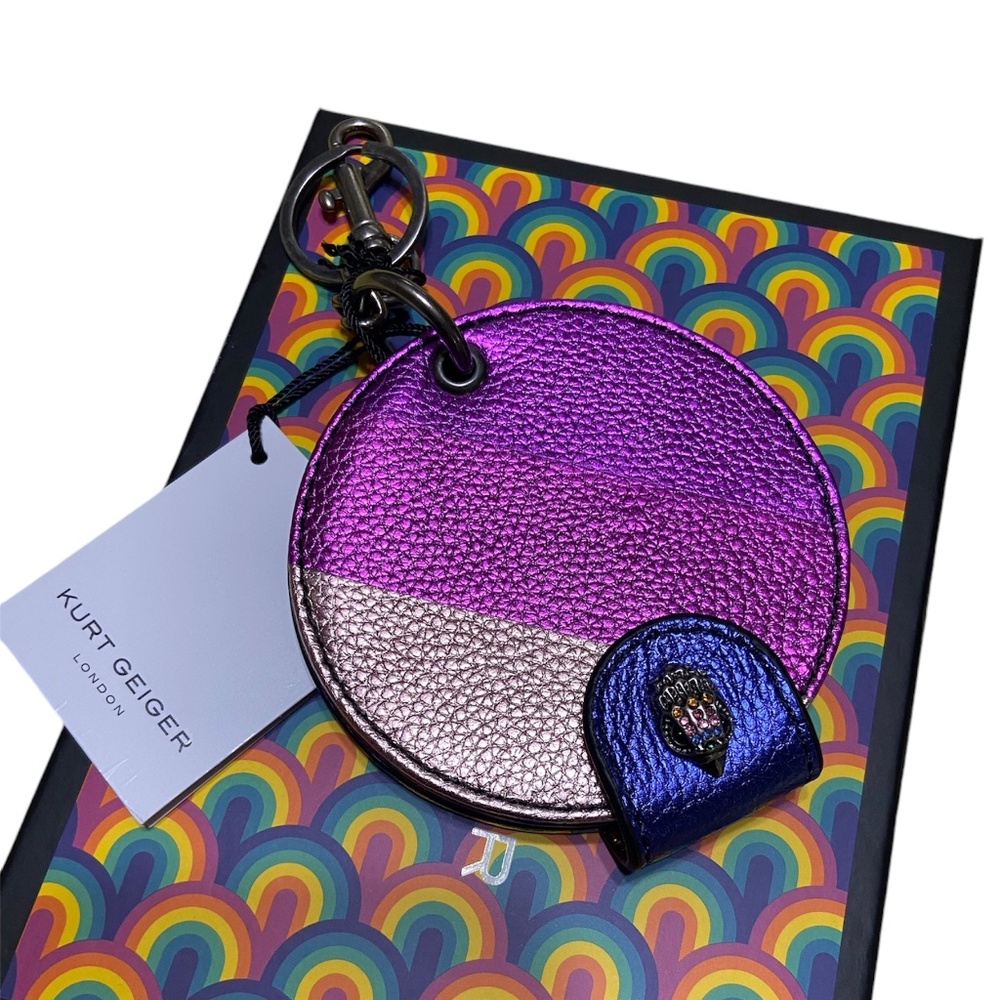 NWT Kurt Geiger Rainbow Keychain